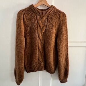 Sezane Brown Sweater
